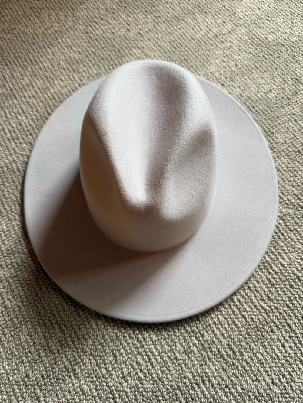 GIGI PIP Black-Lined Felt Fedora